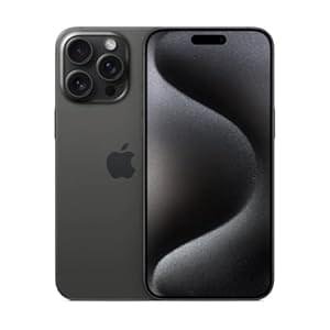 Apple iPhone 15 Pro Max, 512GB, Black Titanium – Unlocked (Renewed Premium)